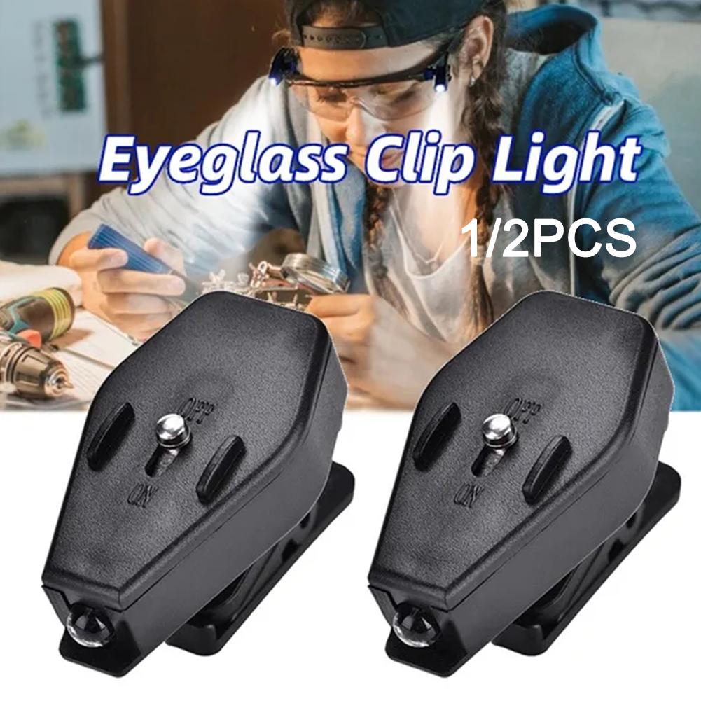 Laptop Accessories Light - Mini LED Flashlight Glasses Reading Lamp