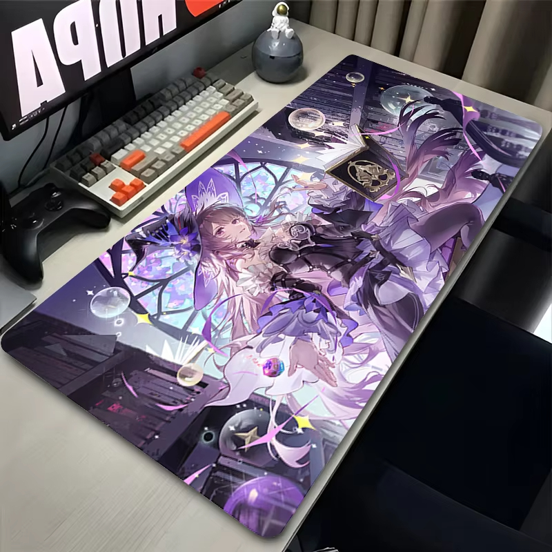 Keyboard Laptop Accessories - Mouse Pad Kawaii Magic Anime Girl