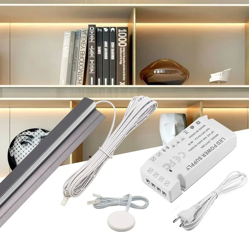 Laptop Accessories Light - Led Cabinet Lights Touch Dimmable Bookcase