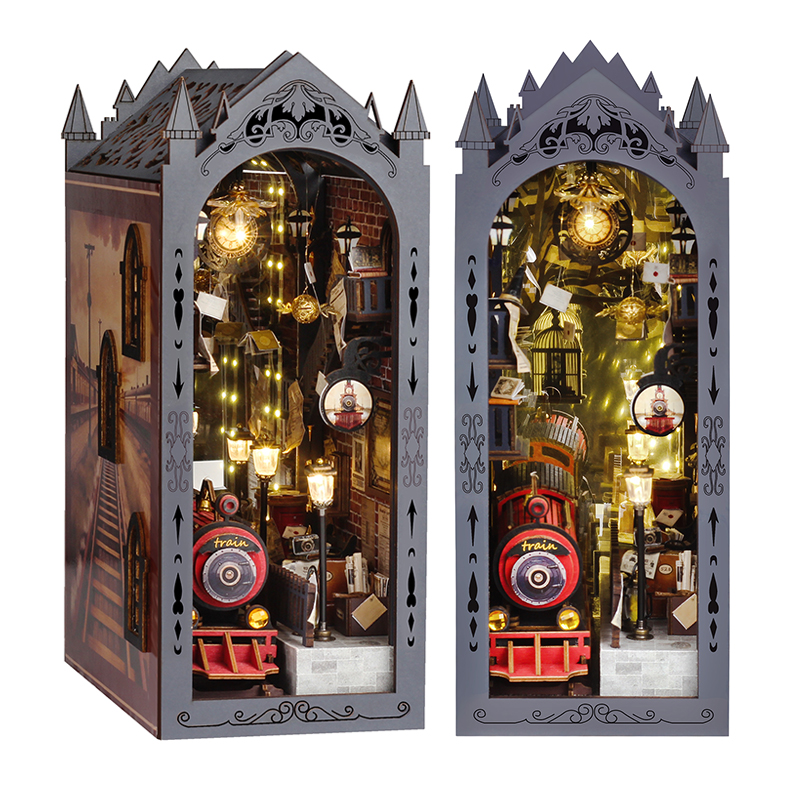 Laptop Accessories Light - DIY Wooden Doll Houses Book Nook