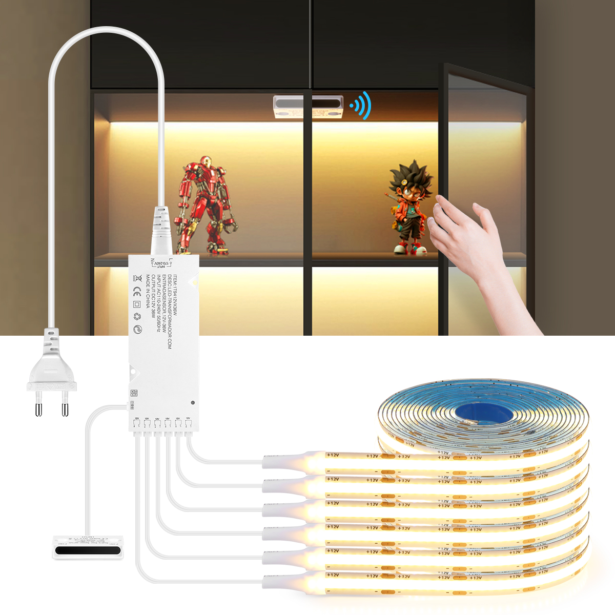 Laptop Accessories Light - Auto On Smart Door Sensor Control
