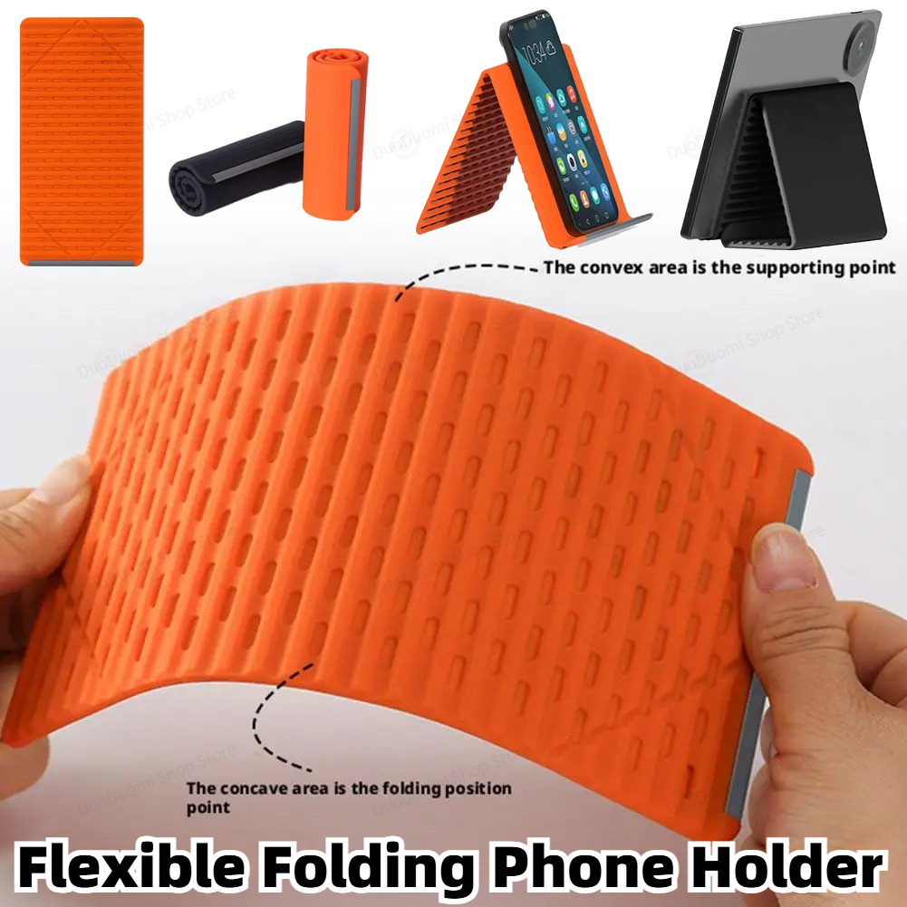 Laptop Accessories Organizer - Flexible Folding Phone Holder Creative Foldable