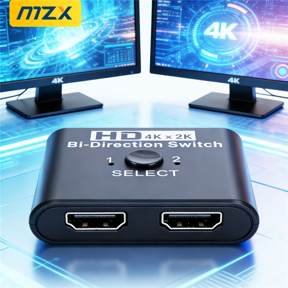 Xbox Laptop Accessories - MZX 4K 60Hz Bi-Directional HDMI-Compatible 2.0