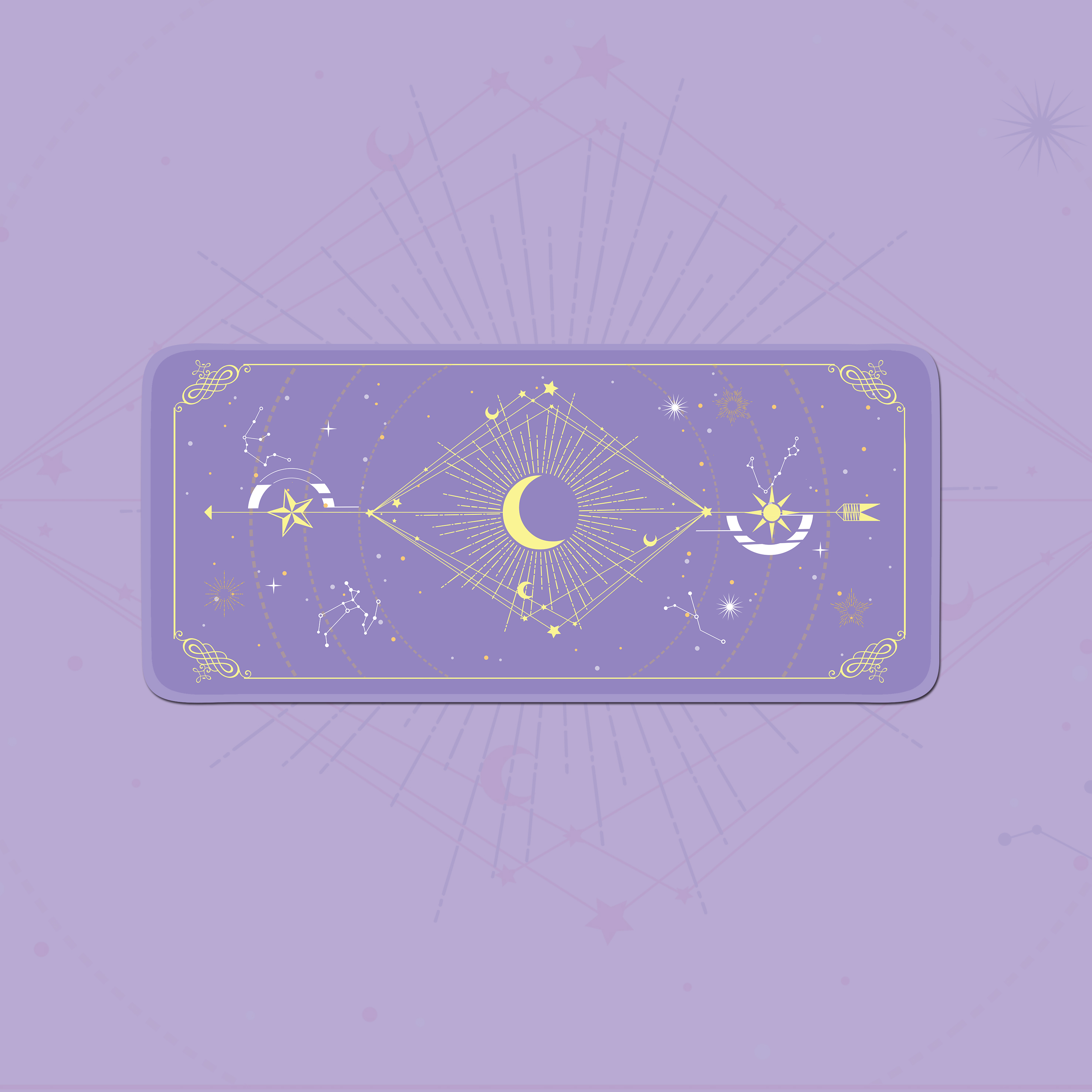 Magic Moon Star Purple  Extra  - Laptop Extra Accessories avaliação e preço