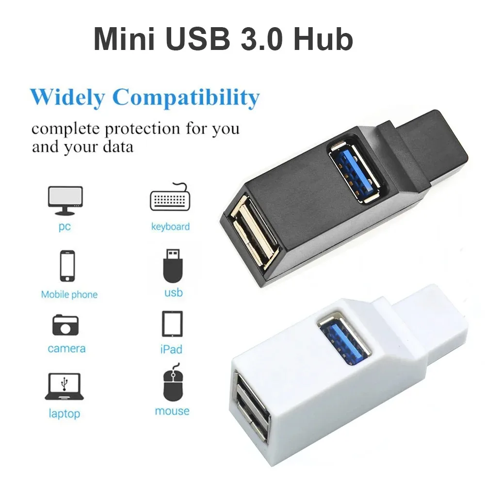High Speed USB 3.0 HUB Adapter - Laptop Accessories Organizer avaliação e preço