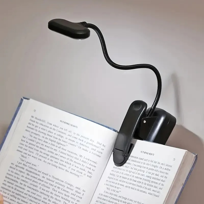 Mini LED Book Light with Clip, - Laptop Accessories Light avaliação e preço