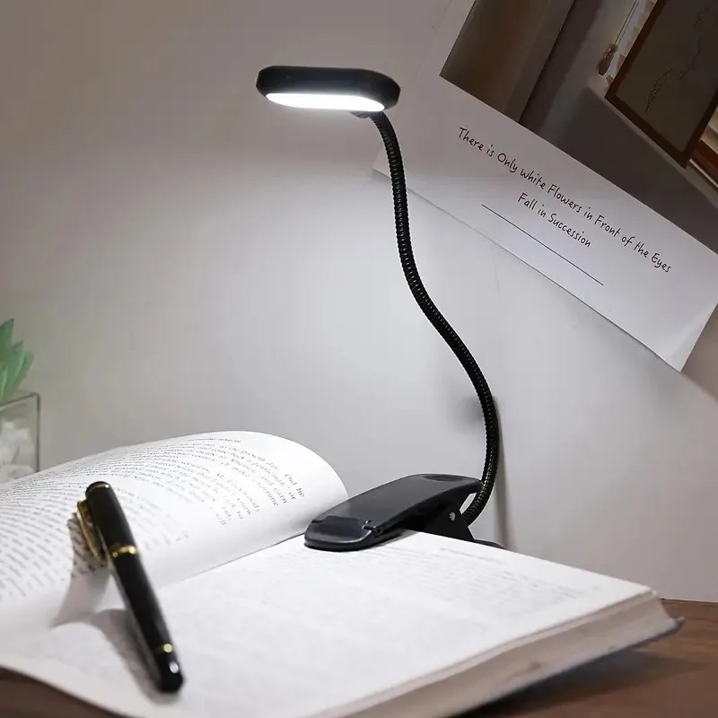 Mini LED Book Light with Clip, - Laptop Accessories Light avaliação e preço