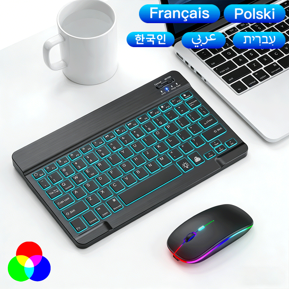 Mini Bluetooth Keyboard and Mo - Mini Wireless Mouse avaliação e preço