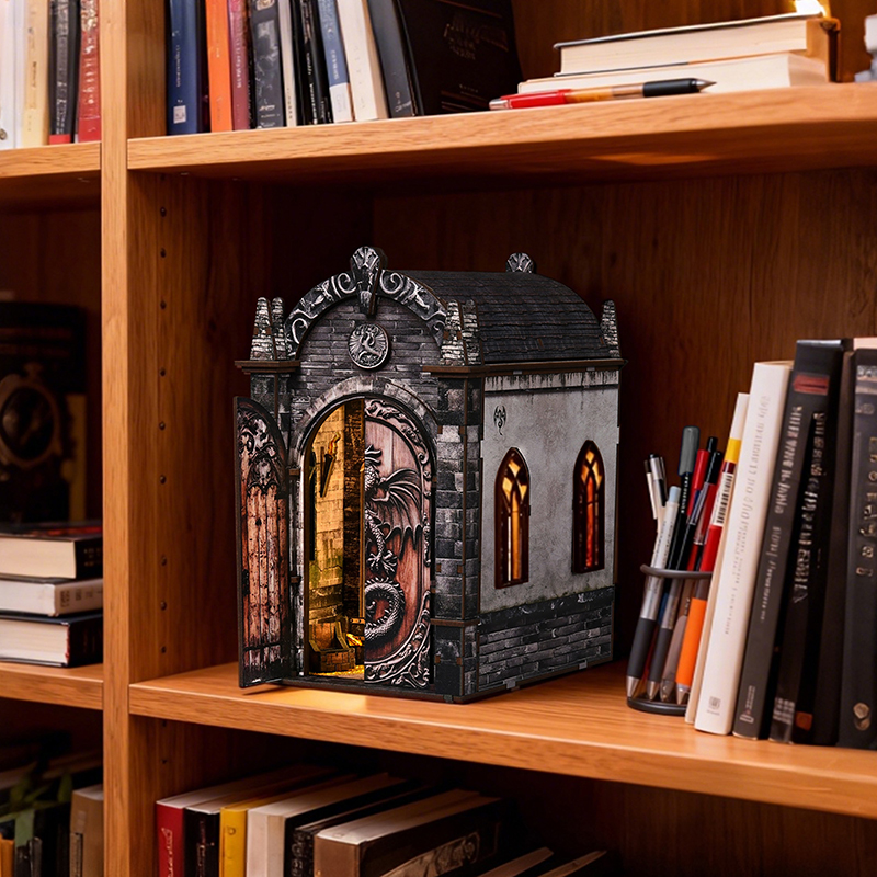 DIY Book Nook Kit Dragon Knigh - Laptop Accessories Light avaliação e preço