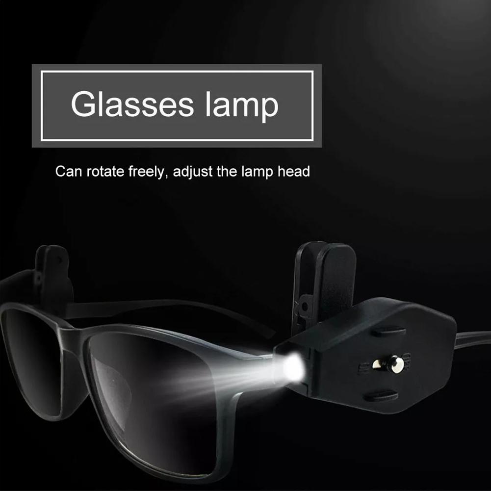 Mini LED Flashlight Glasses Re - Laptop Accessories Light avaliação e preço