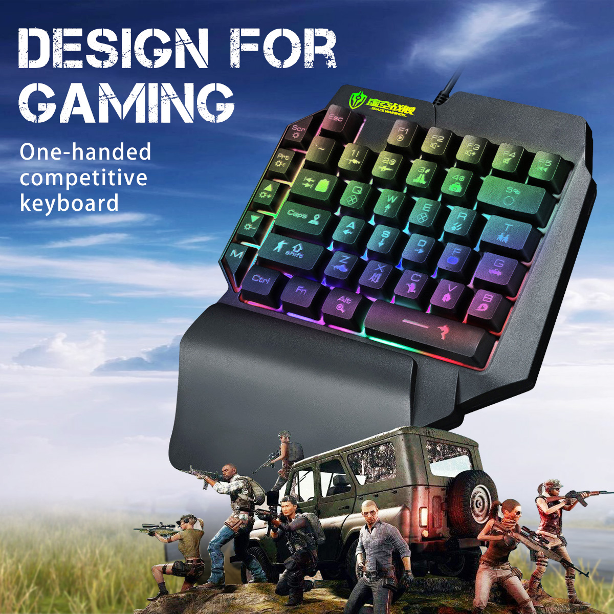Keybcaps Gaming Mini One Hande - Xbox Laptop Accessories avaliação e preço