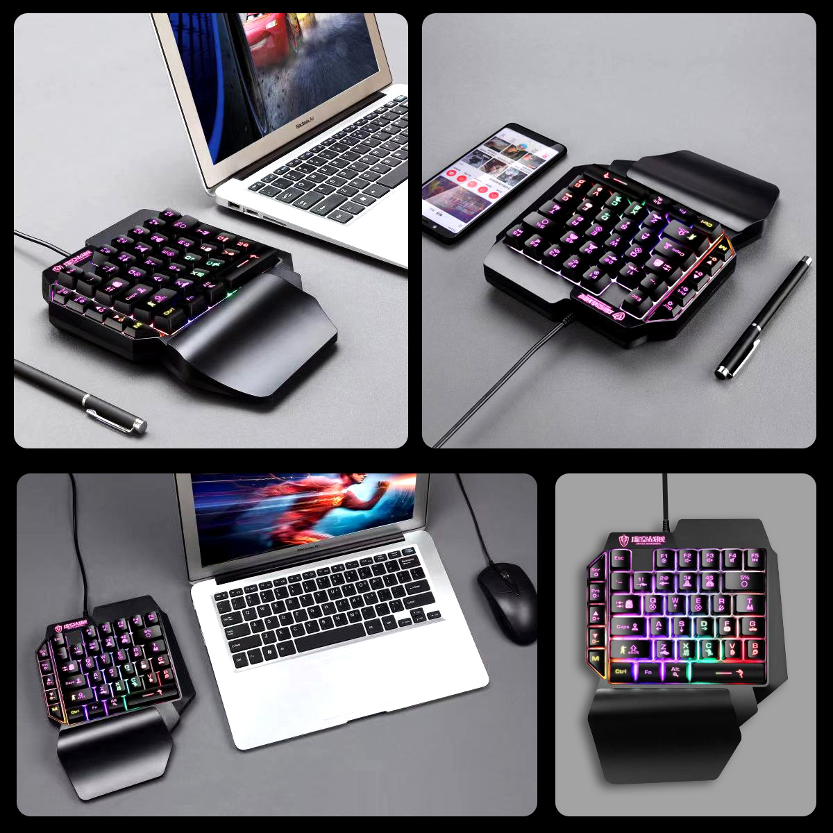 Keybcaps Gaming Mini One Hande - Xbox Laptop Accessories avaliação e preço
