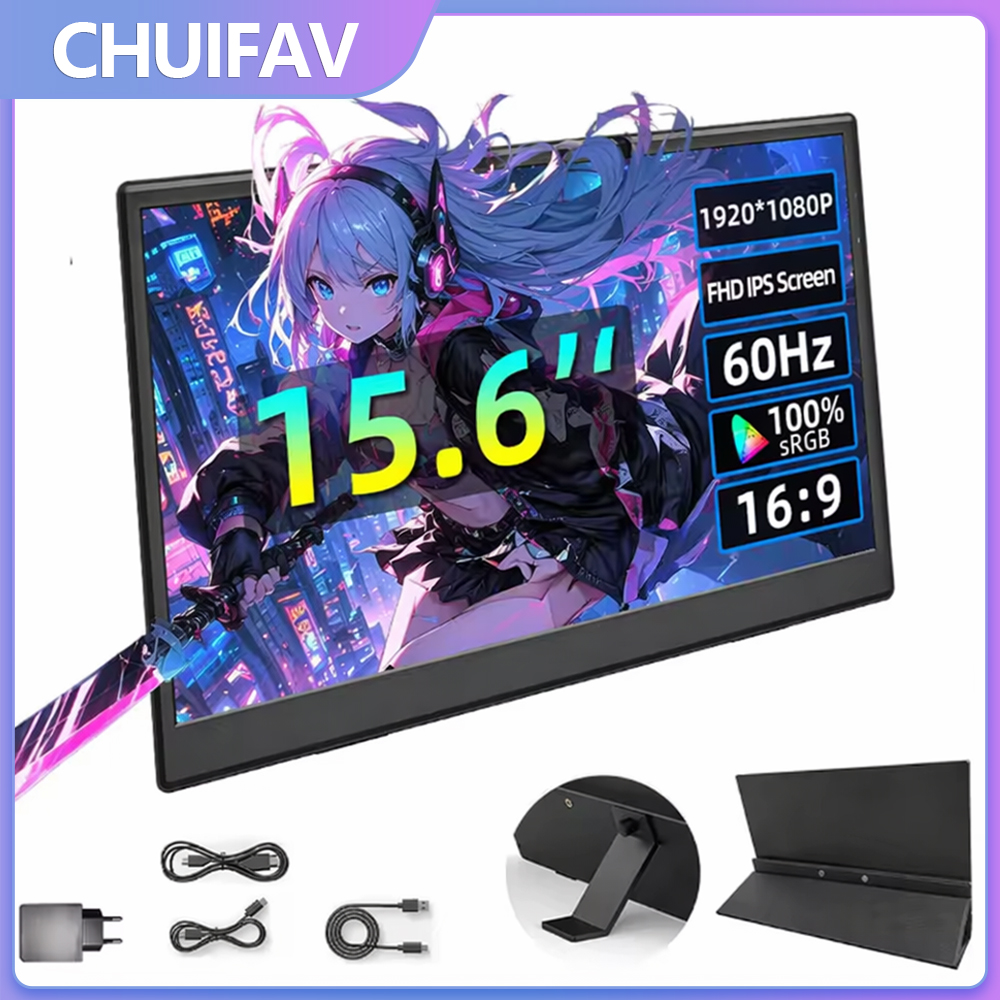 CHUIFAV 15.6 Inch Portable Mon - Xbox Laptop Accessories avaliação e preço