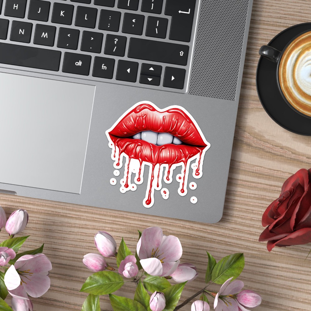Dripping Red Lips New Must Hav - Laptop Accessories You Must Have avaliação e preço