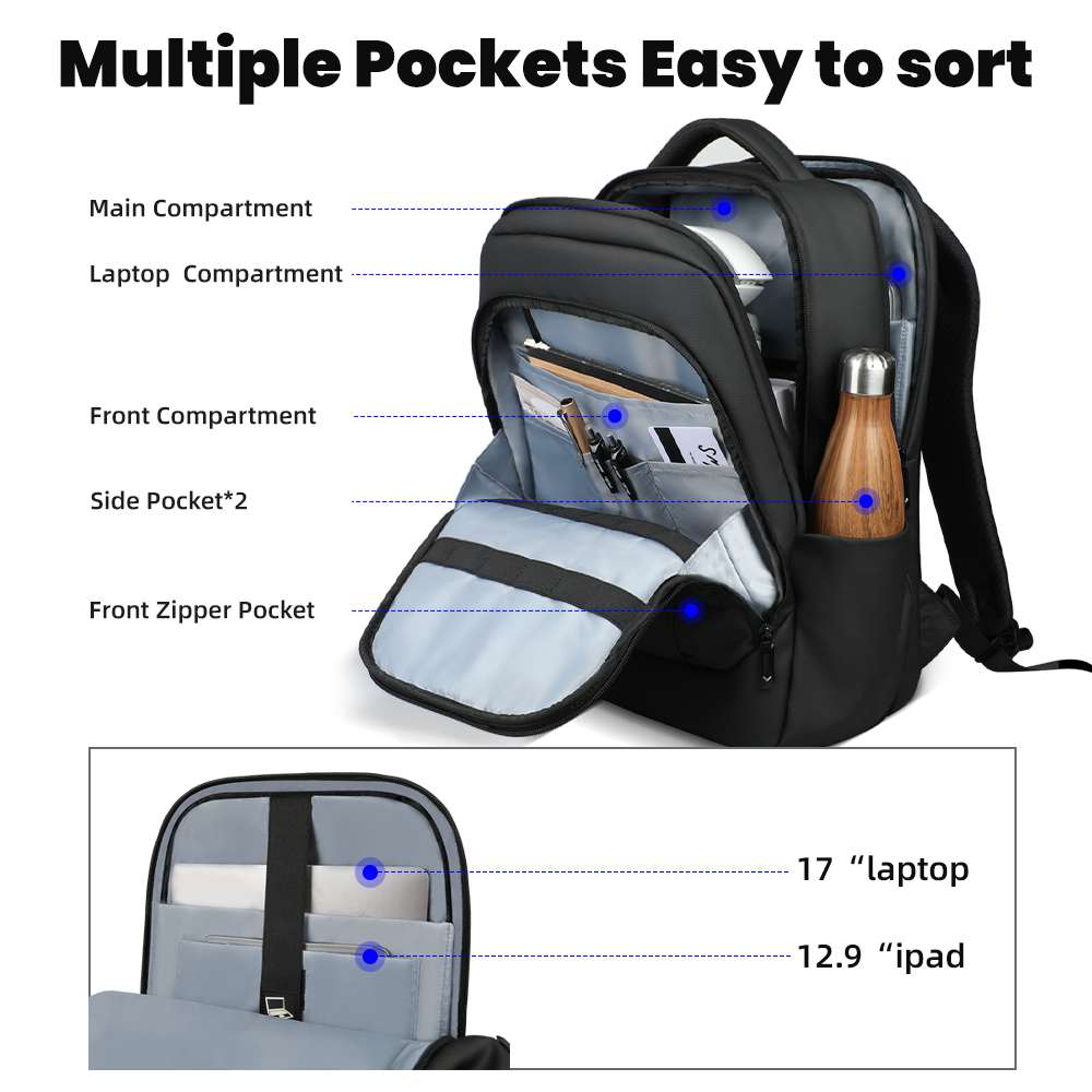 HK New Design Travel Backpack  - Laptop Accessories Organizer avaliação e preço
