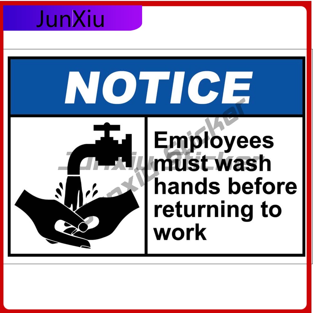 Employees Must Wash Eye Catchi - Laptop Accessories You Must Have avaliação e preço