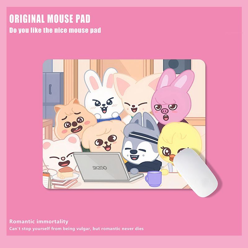 SKZOO Stray Kids Mouse Pad Cut - Keyboard Laptop Accessories avaliação e preço