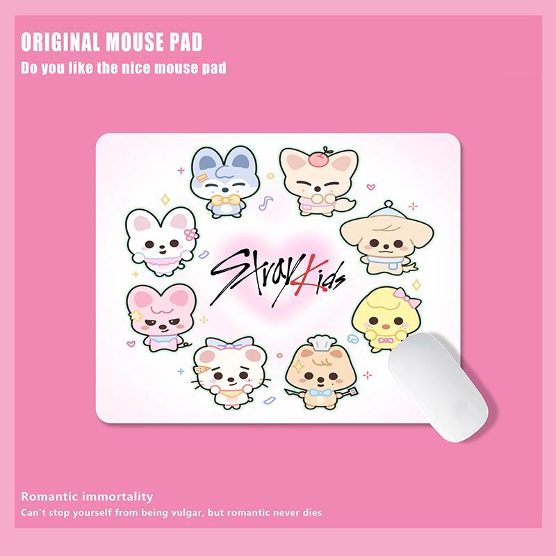 SKZOO Stray Kids Mouse Pad Cut - Keyboard Laptop Accessories avaliação e preço