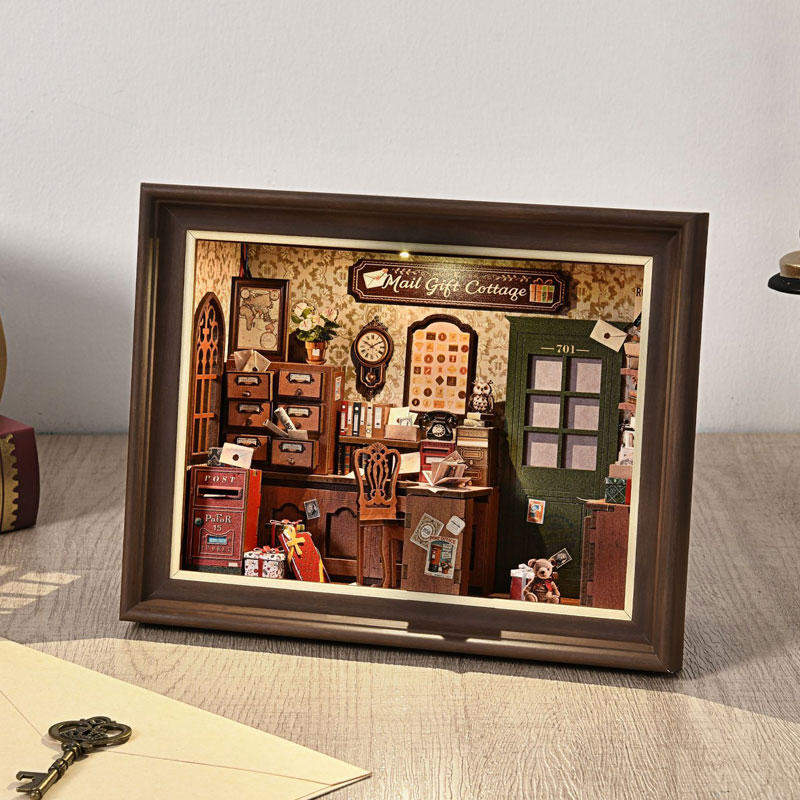 DIY 3D Wooden Book Nook Kit Mi - Laptop Accessories Light avaliação e preço
