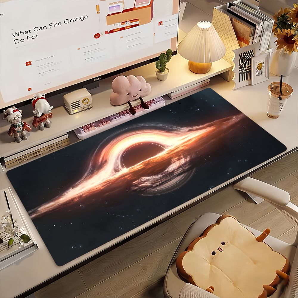 Space Black Hole Mouse Pad Non - Laptop Accessories For Protection avaliação e preço