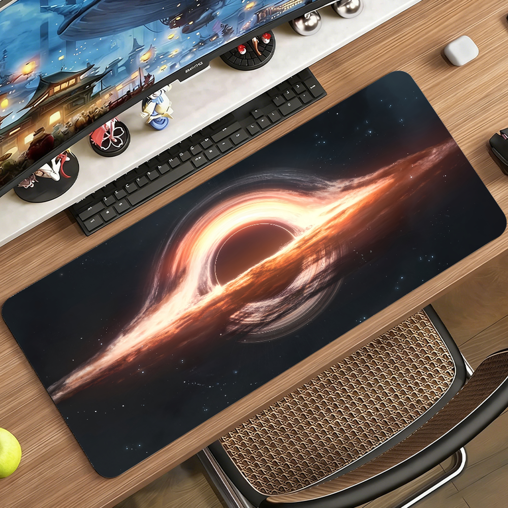 Space Black Hole Mouse Pad Non - Laptop Accessories For Protection avaliação e preço