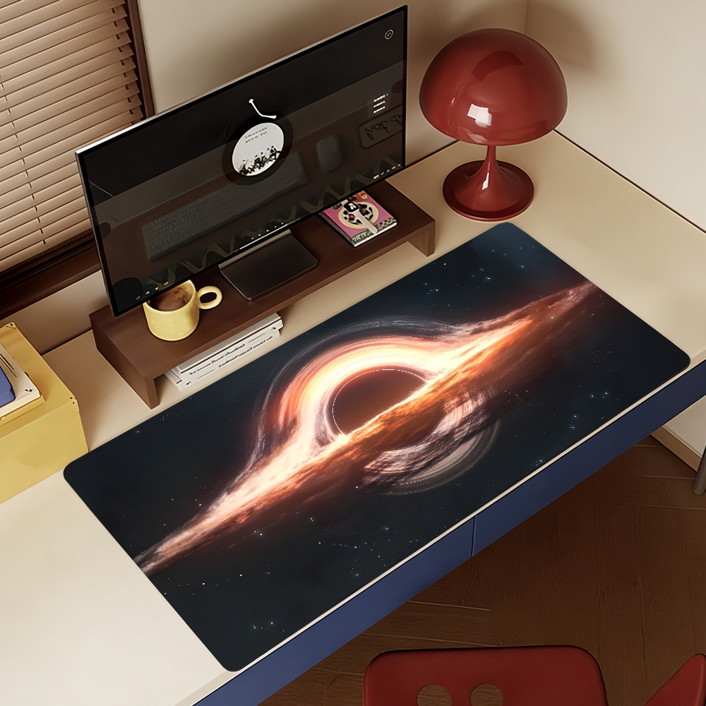 Space Black Hole Mouse Pad Non - Laptop Accessories For Protection avaliação e preço