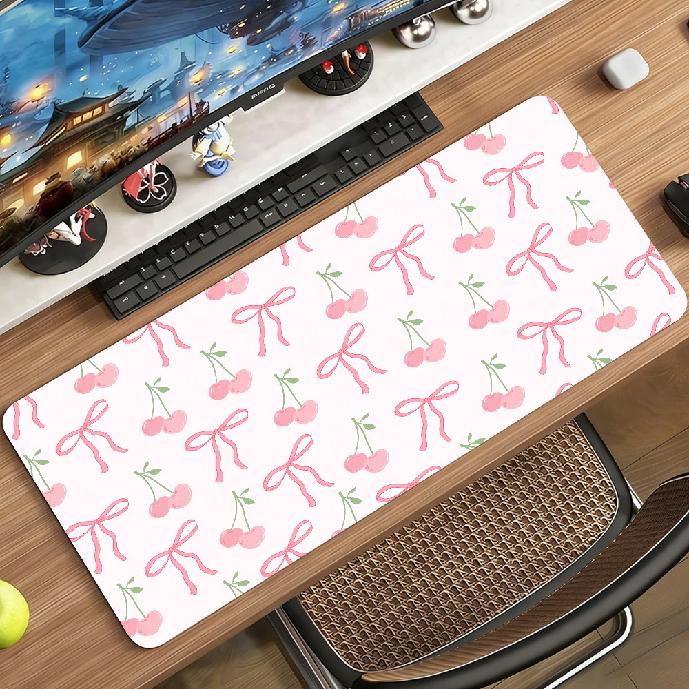 Floral Bow Flower Mouse Pad No - Laptop Accessories For Protection avaliação e preço