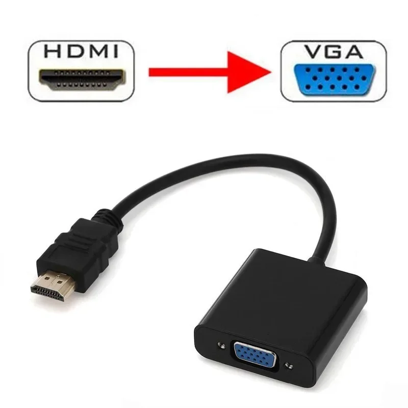 HDMI-compatible to VGA Adapter - Xbox Laptop Accessories avaliação e preço