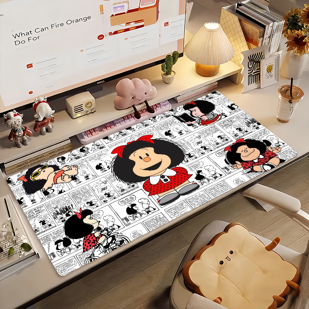 Cartoon Mafalda  Mouse Pad  No - Laptop Accessories For Protection avaliação e preço