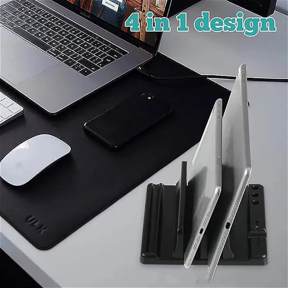 Multi-Slot Vertical Laptop & T - Laptop Accessories Organizer avaliação e preço