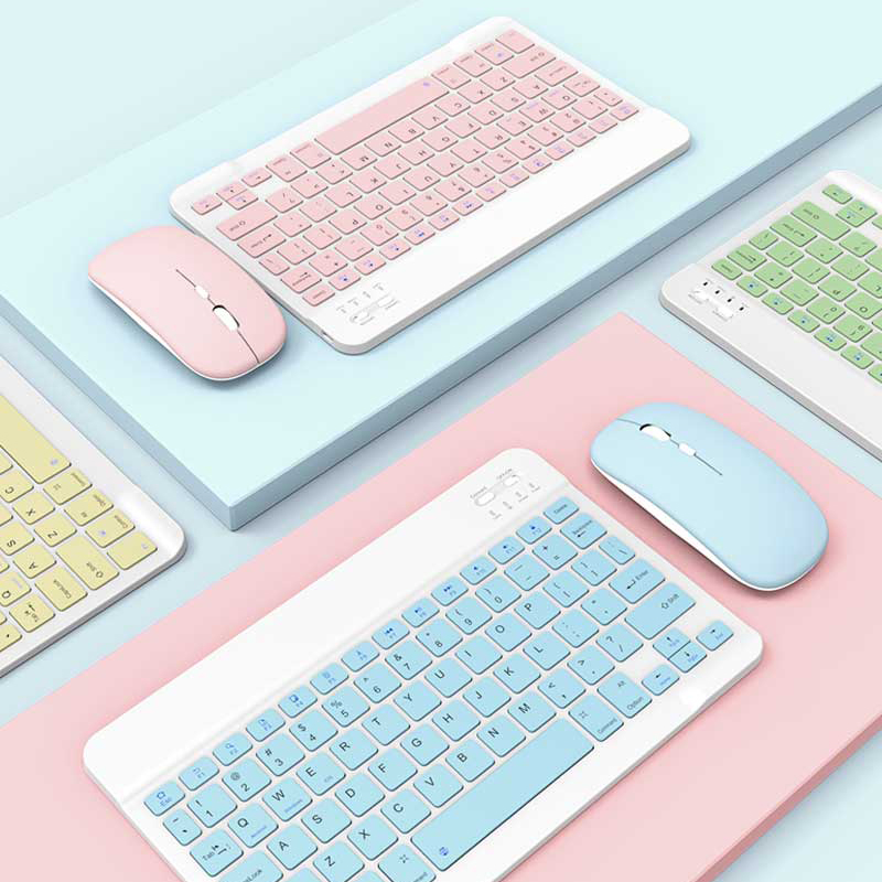 Mini Bluetooth Keyboard Mouse  - Mini Wireless Mouse avaliação e preço