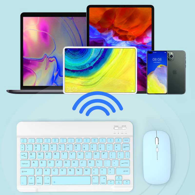 Mini Bluetooth Keyboard Mouse  - Mini Wireless Mouse avaliação e preço