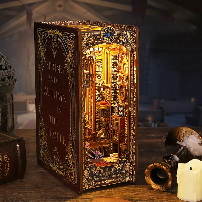 DIY Book Nook Kit Miniature Do - Laptop Accessories Light avaliação e preço