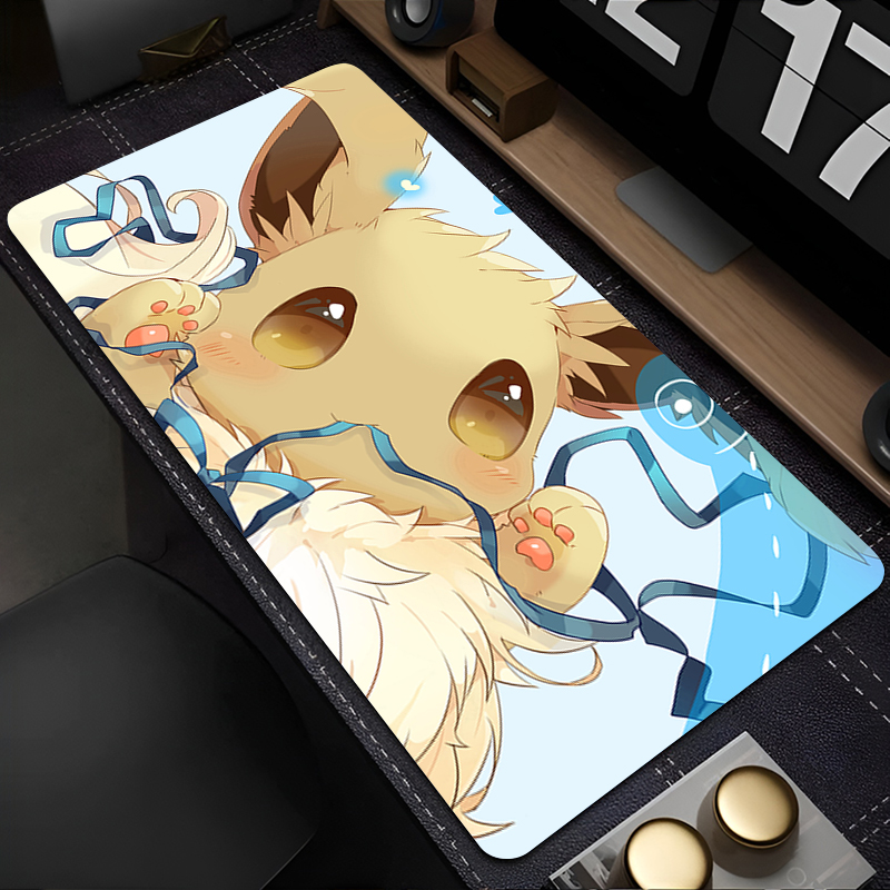Mouse Pad Pokemon Eevee 90x40c - Keyboard Laptop Accessories avaliação e preço