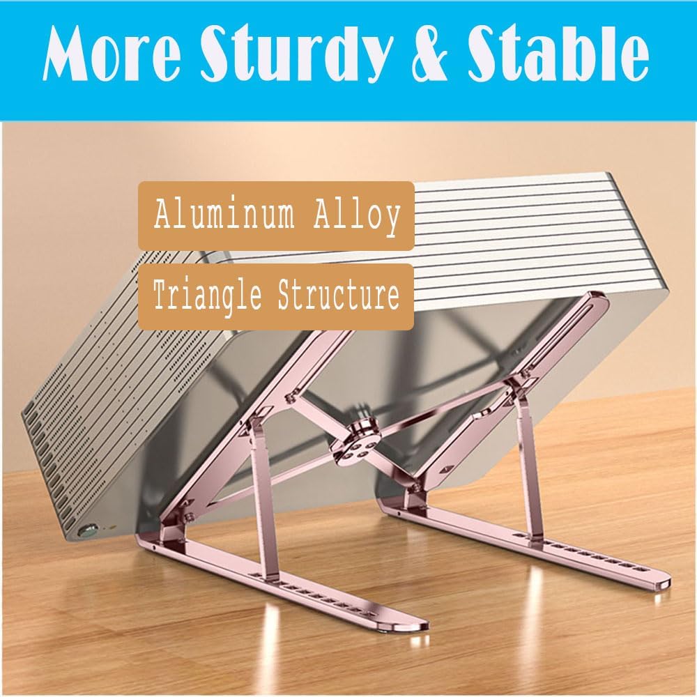 Portable Laptop Stand Foldable - Laptop Accessories Organizer avaliação e preço