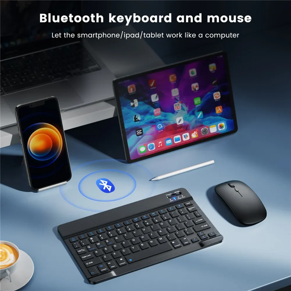 10 inch Bluetooth Wireless Key - Mini Wireless Mouse avaliação e preço
