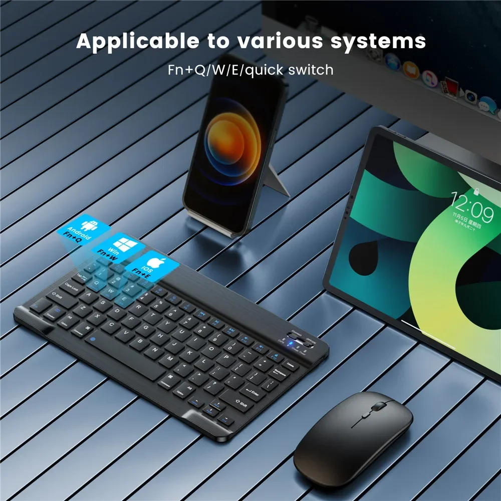 10 inch Bluetooth Wireless Key - Mini Wireless Mouse avaliação e preço