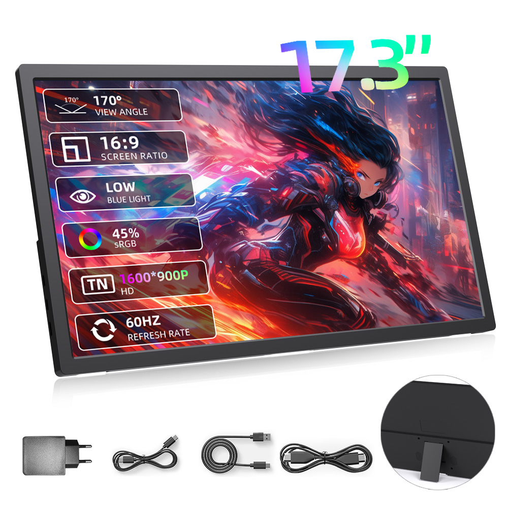17.3 Inch Portable Monitor Gam - Xbox Laptop Accessories avaliação e preço