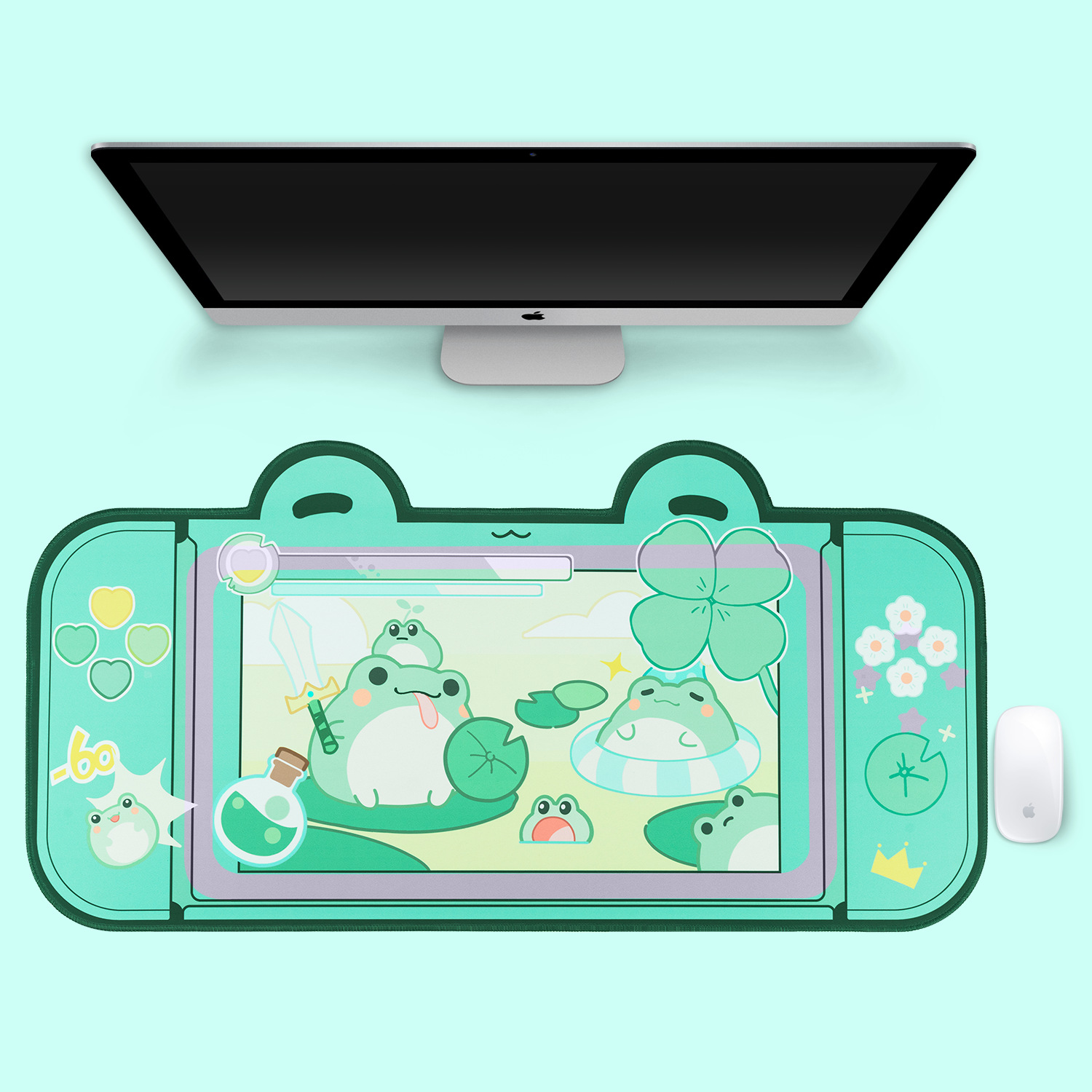 Extra Large Kawaii Gaming Mous - Laptop Extra Accessories avaliação e preço