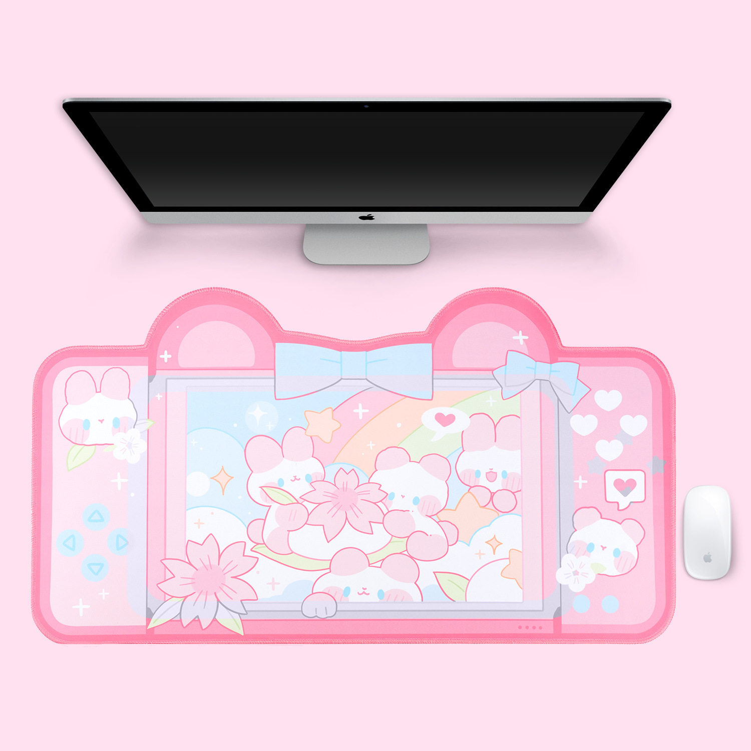 Extra Large Kawaii Gaming Mous - Laptop Extra Accessories avaliação e preço