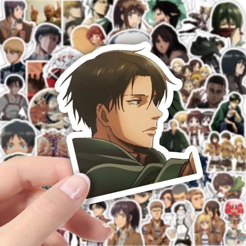 60Pcs Attack on Titan Anime St - Laptop Accessories Case avaliação e preço