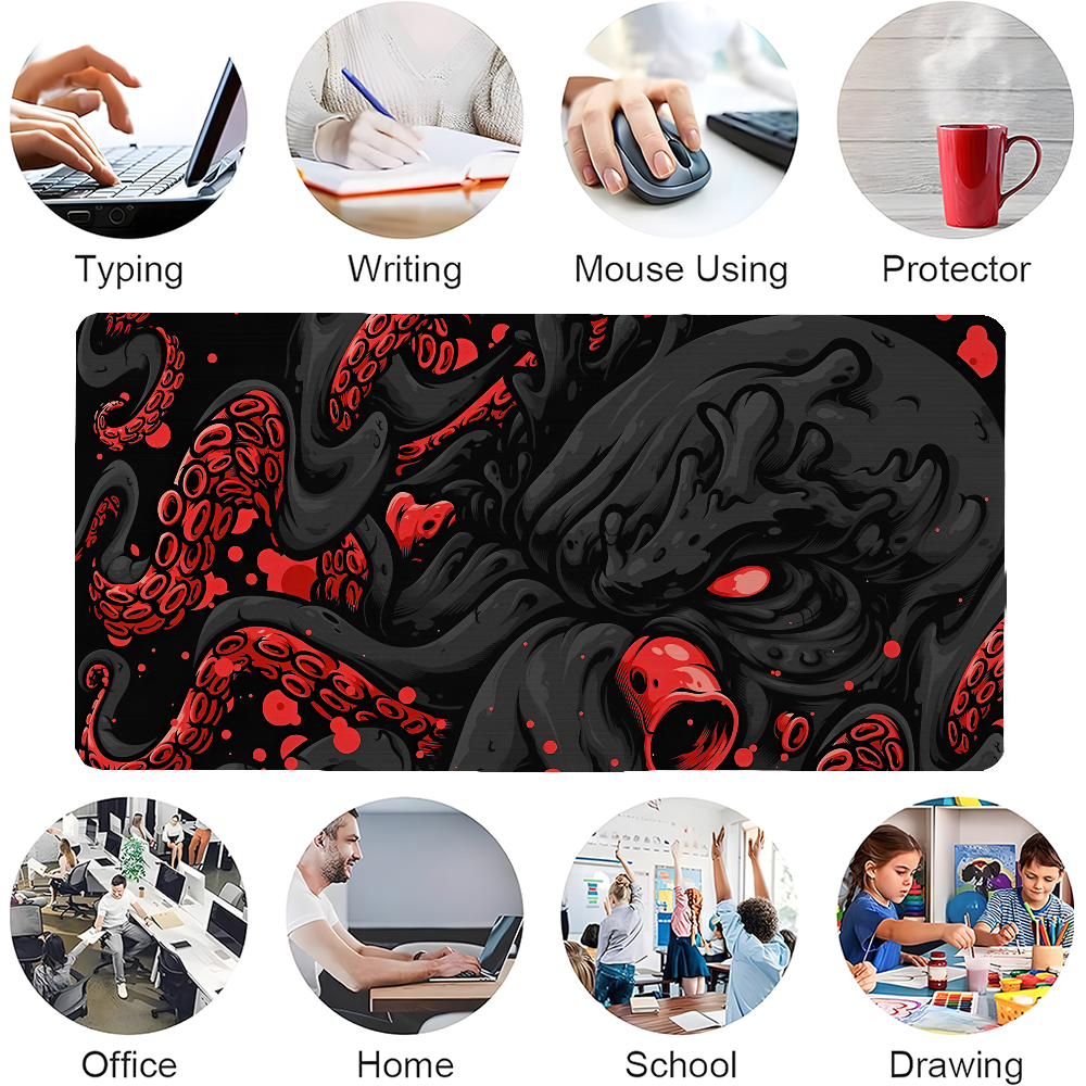 Octopus Monster Mousepad Large - Laptop Extra Accessories avaliação e preço