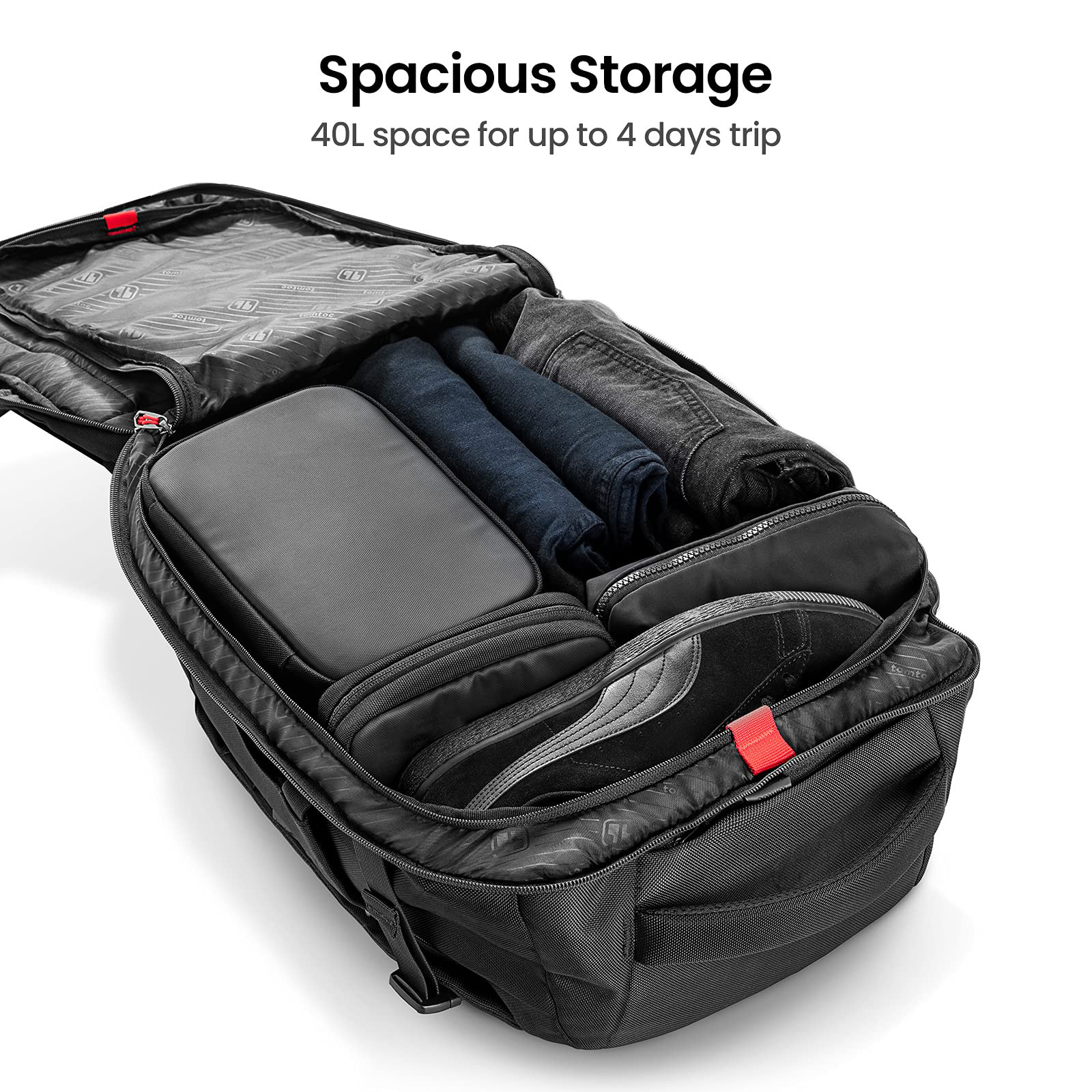 Large Capacity Travel Laptop B - Laptop Accessories Organizer avaliação e preço