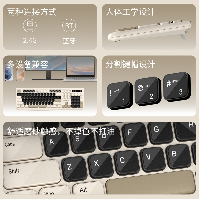Ks Bluetooth Keyboard and Mous - Laptop Accessories Combo avaliação e preço