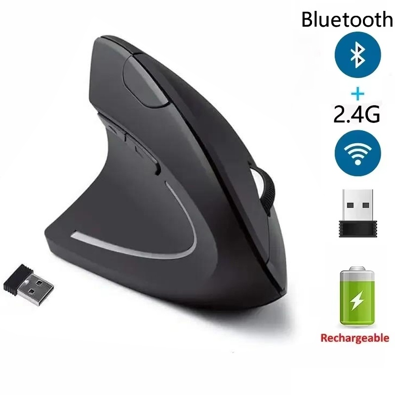 Ergonomic Vertical Mouse 2.4GH - Mini Wireless Mouse avaliação e preço