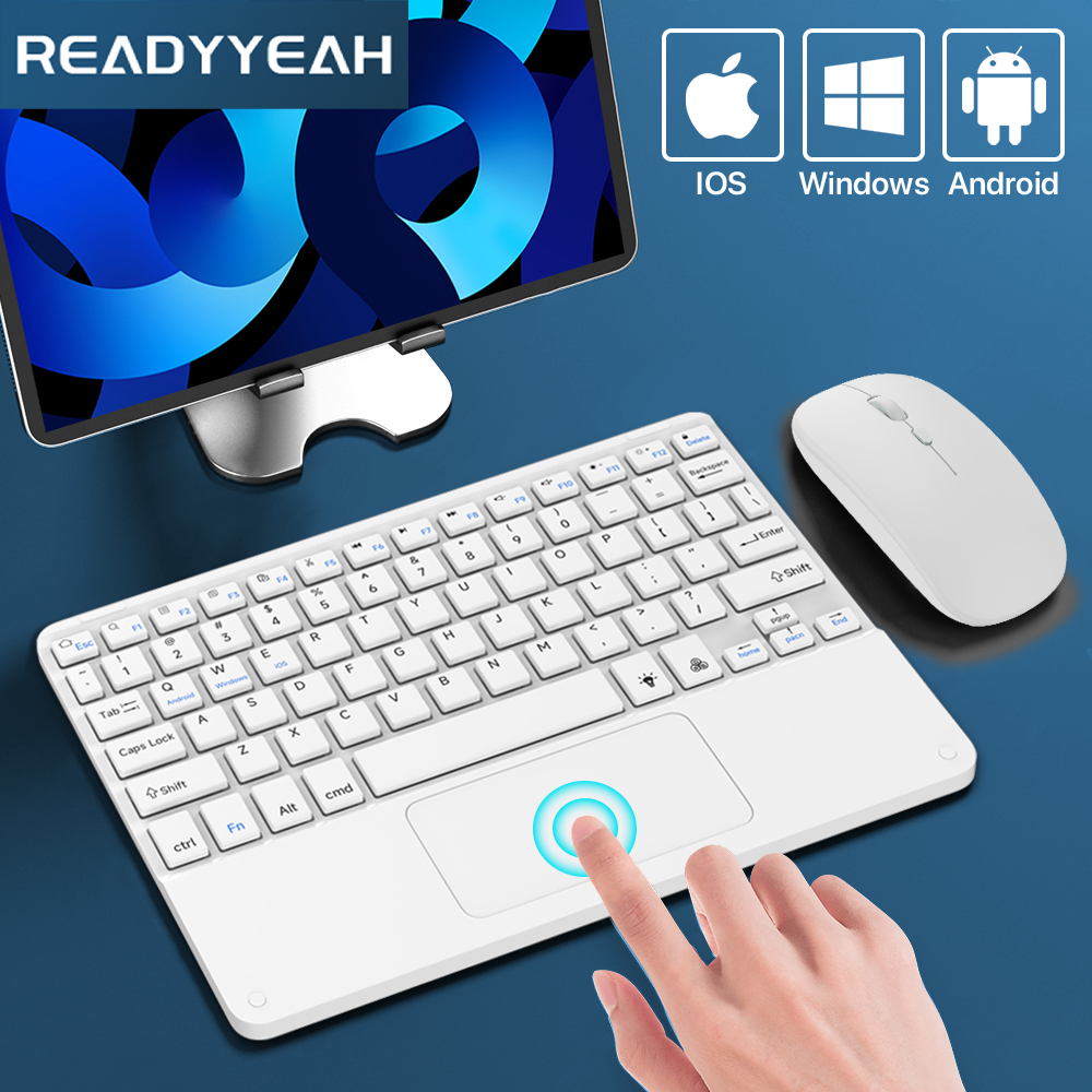 Touchpad Wireless Keyboard and - Mini Wireless Mouse avaliação e preço