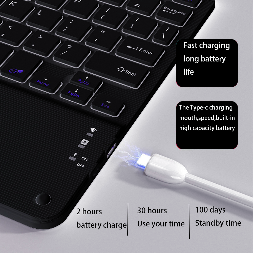 Touchpad Wireless Keyboard and - Mini Wireless Mouse avaliação e preço