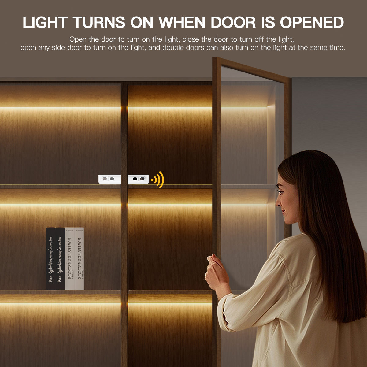 Auto On Smart Door Sensor Cont - Laptop Accessories Light avaliação e preço