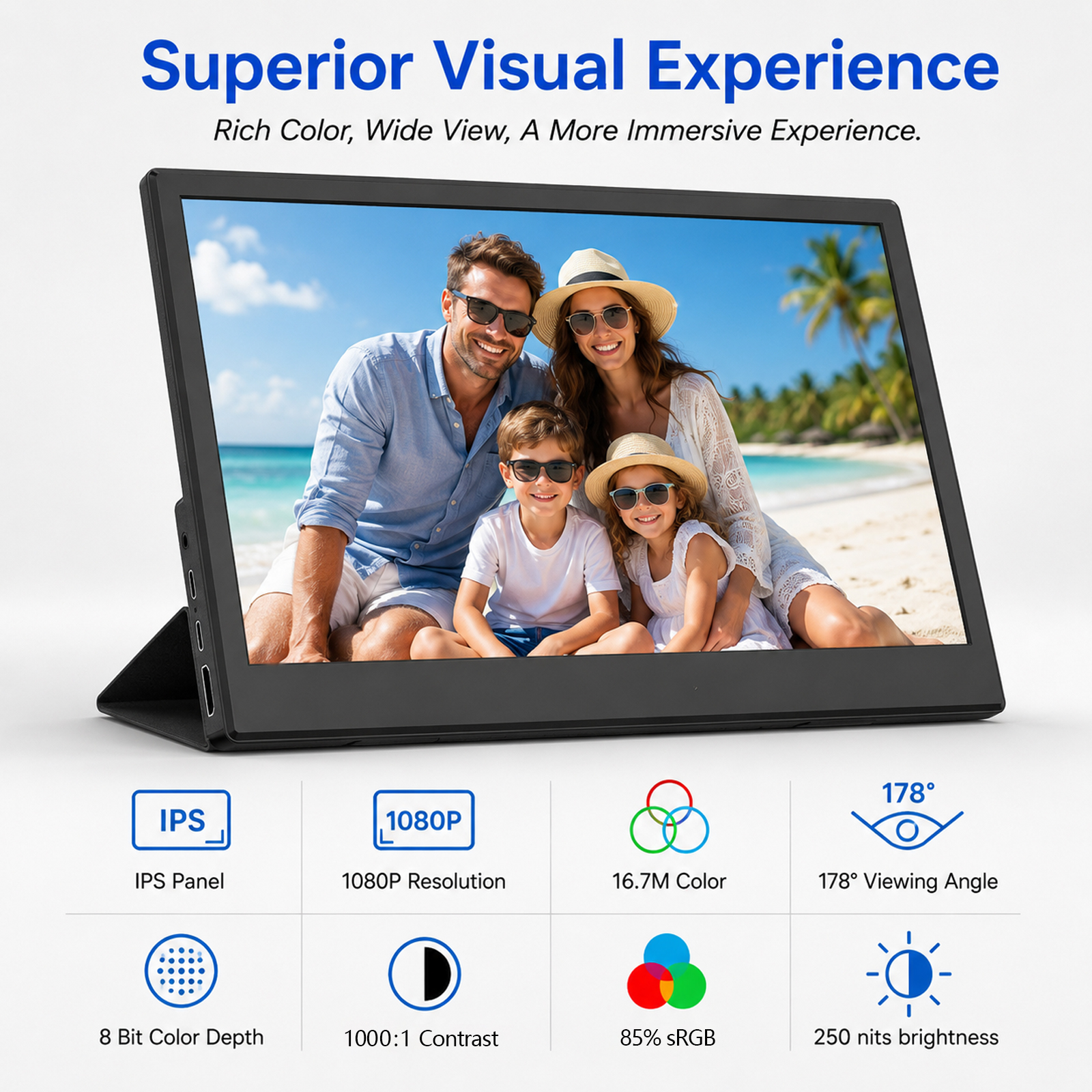 CHUIFAV 15.6-inch Portable Mon - Xbox Laptop Accessories avaliação e preço