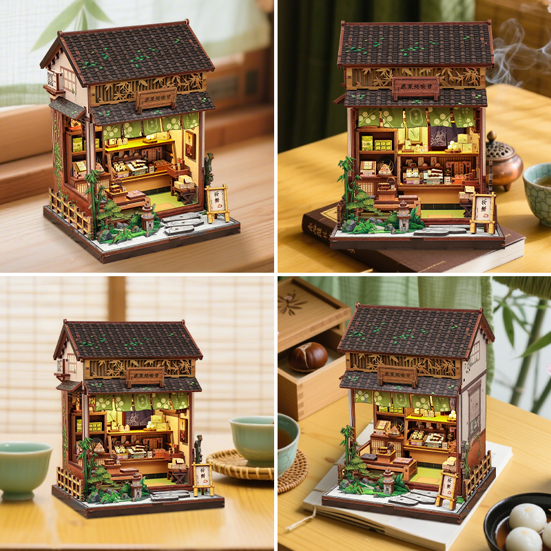 CUTEBEE Wooden Doll House Book - Laptop Accessories Light avaliação e preço